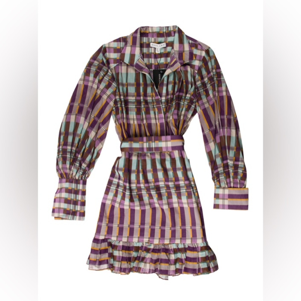 Shona Joy Leonora Balloon Sleeve Dress - Picture 2 of 4